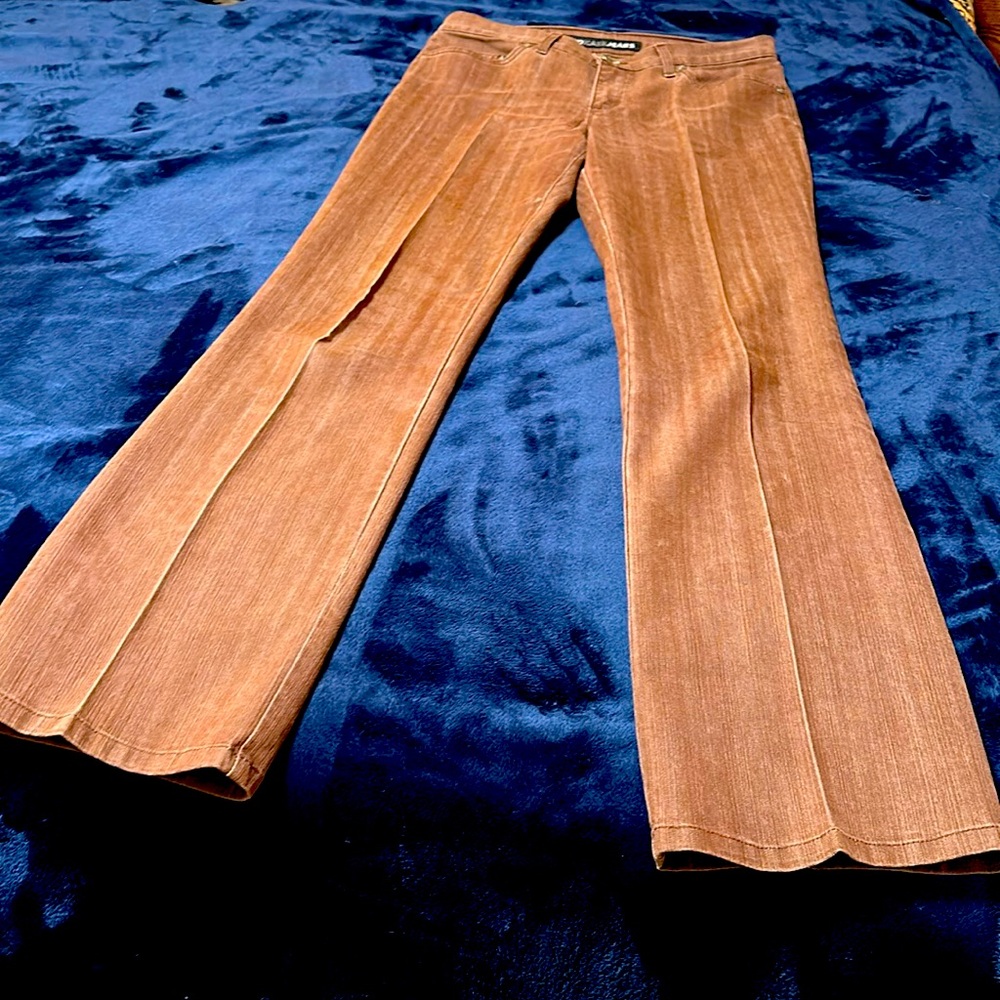 Size 9 gently used brown jeans David Kahn